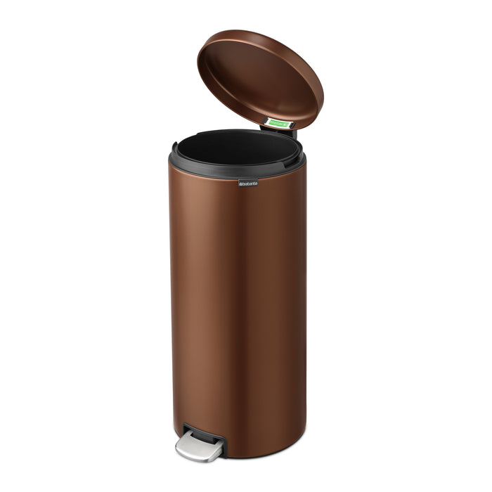 Brabantia NewIcon Pedaalemmer 30 L - Warm Bronze