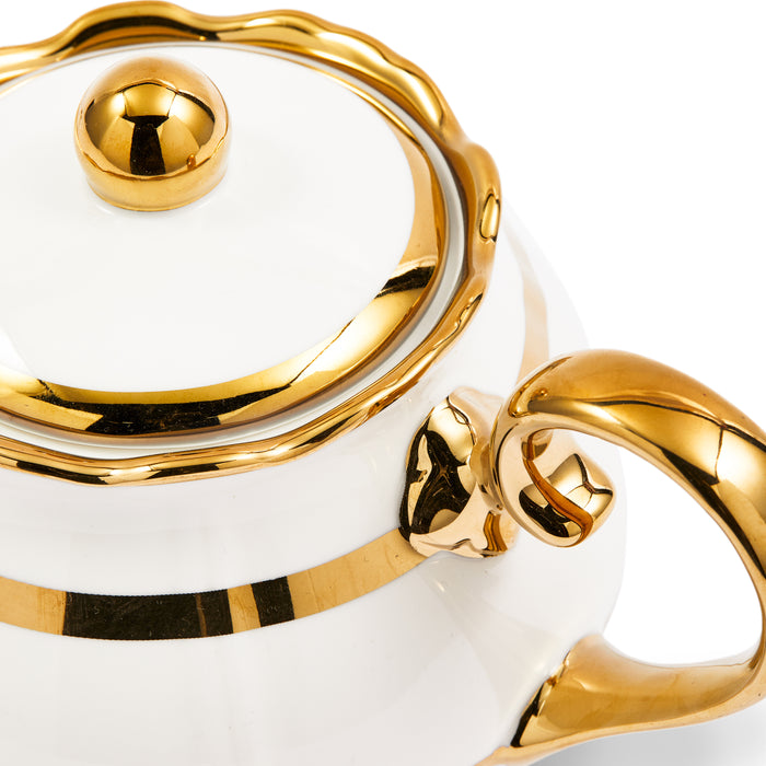 POLSPOTTEN Golden Finds Theepot