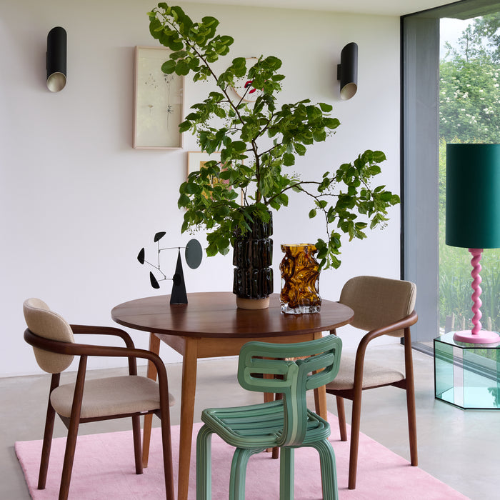 POLSPOTTEN Structure Vaas - L - Donkerbruin