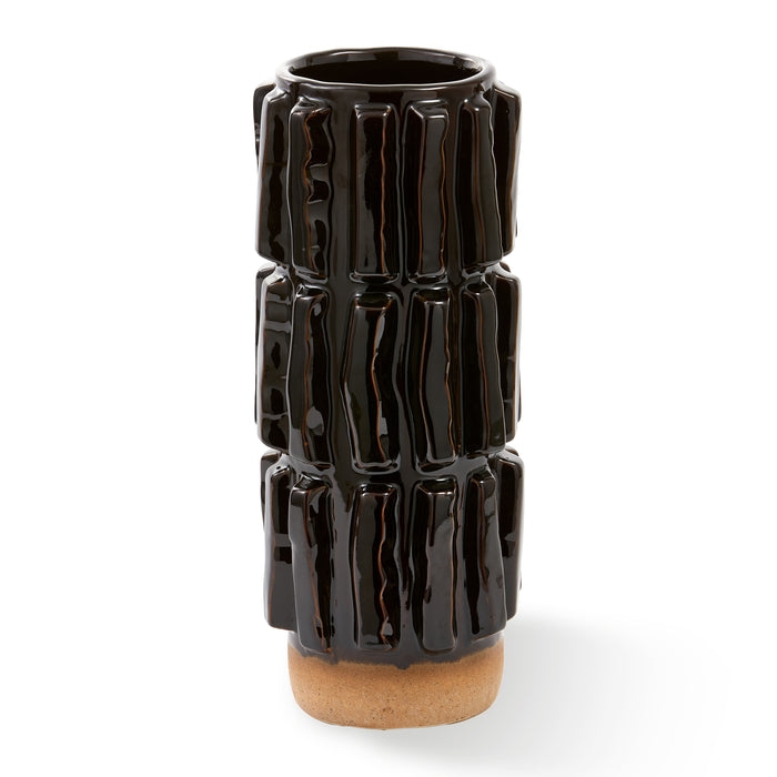 POLSPOTTEN Structure Vaas - L - Donkerbruin