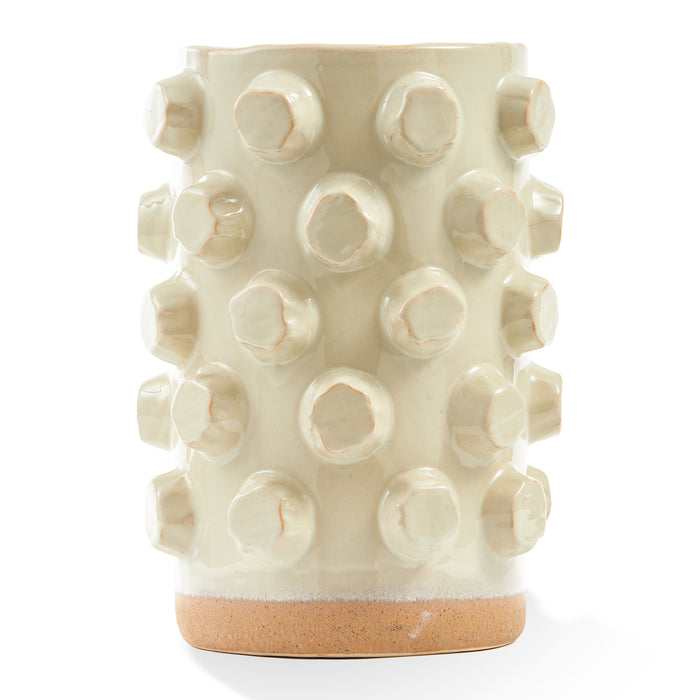 POLSPOTTEN Structure Vaas - M - Beige