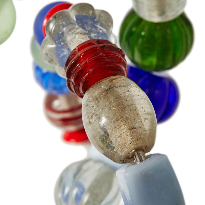 POLSPOTTEN Beads Kandelaar H 38 cm - Multicolor