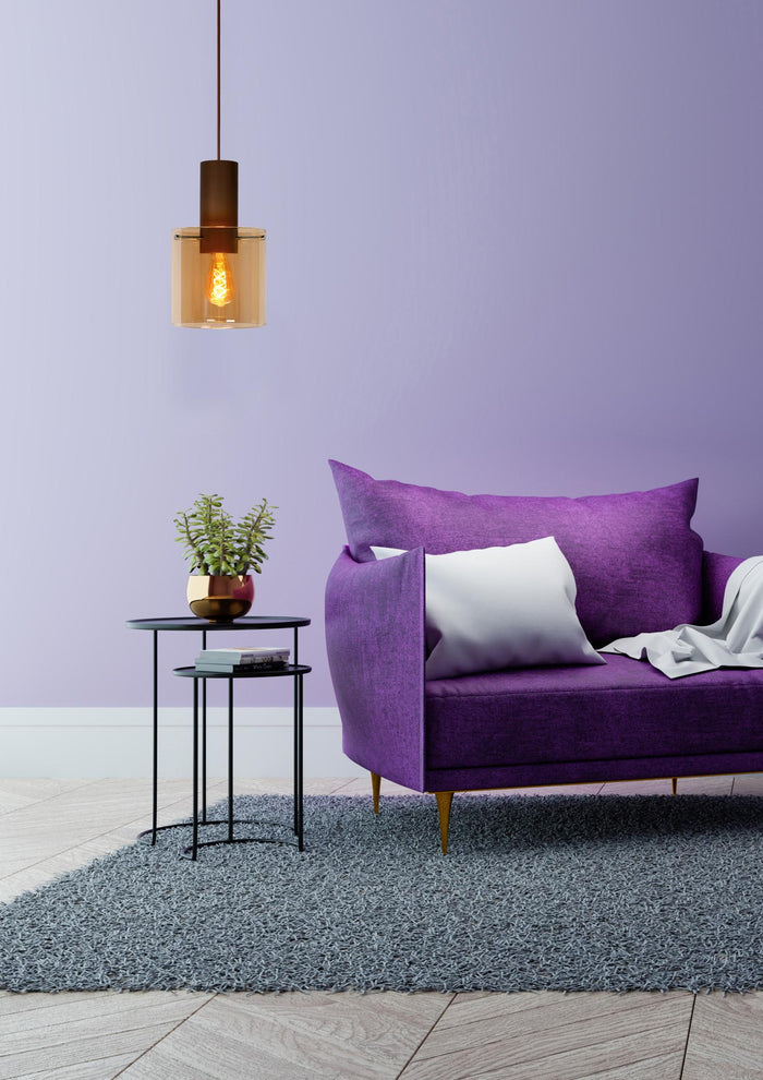 Lucide TOLEDO Hanglamp - Amber