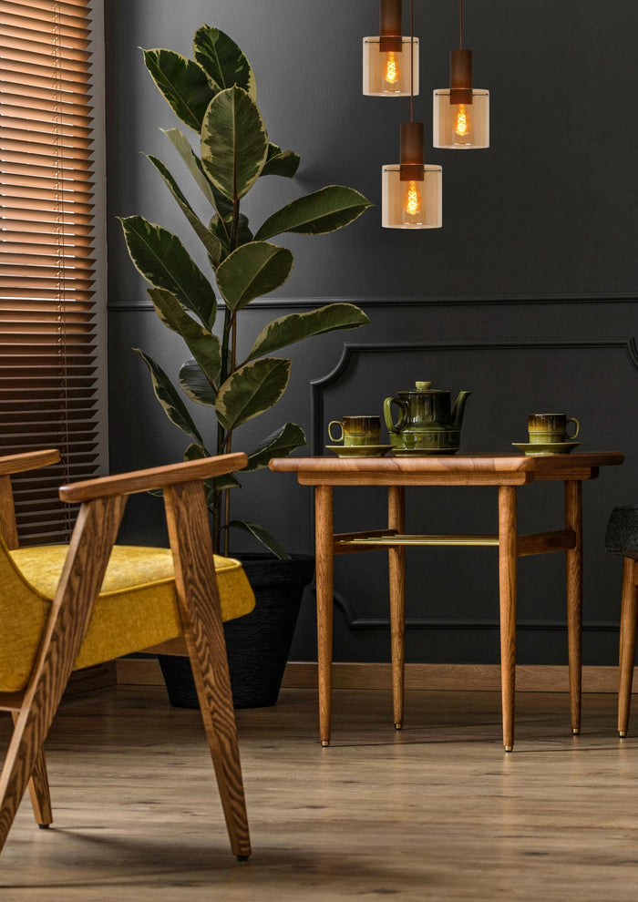 Lucide TOLEDO Hanglamp - Amber