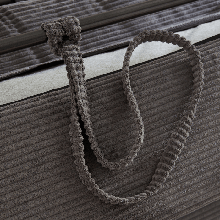 Calicosy - Slaapbank 3-zits Mira grijs - Antracietgrijs