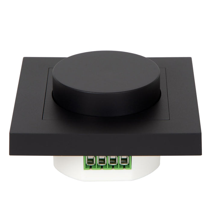 Lucide RECESSED WALL DIMMER NL Dimmer - Zwart