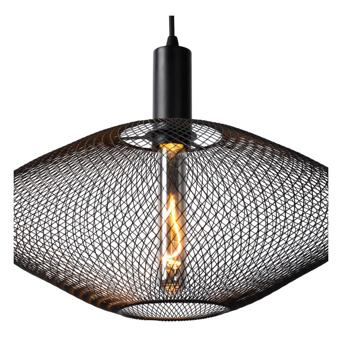 Lucide MESH Hanglamp - Zwart