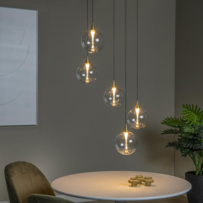 Lucide Premium GISELA Hanglamp - Transparant