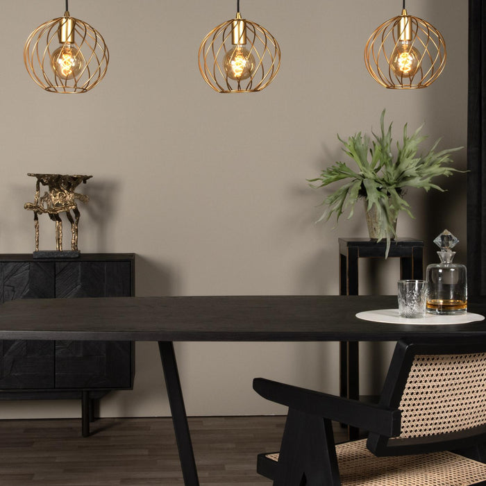 Lucide DANZA Hanglamp - Mat Goud | Messing