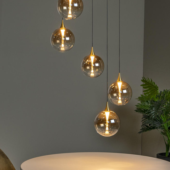 Lucide Premium GISELA Hanglamp - Amber