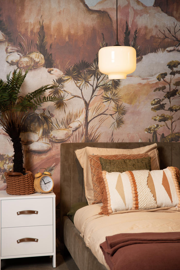 Lucide MEDINE Hanglamp - Opaal