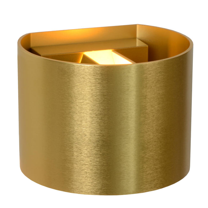 Lucide XIO Wandlamp - Mat Goud | Messing