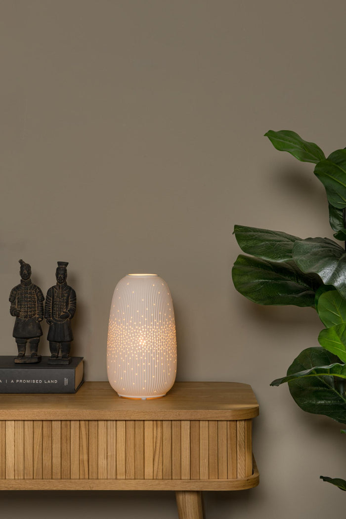 Lucide FLORES Tafellamp - Wit