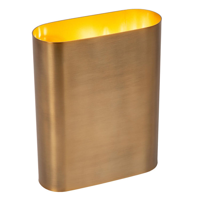 Lucide OVALIS Wandlamp - Mat Goud | Messing