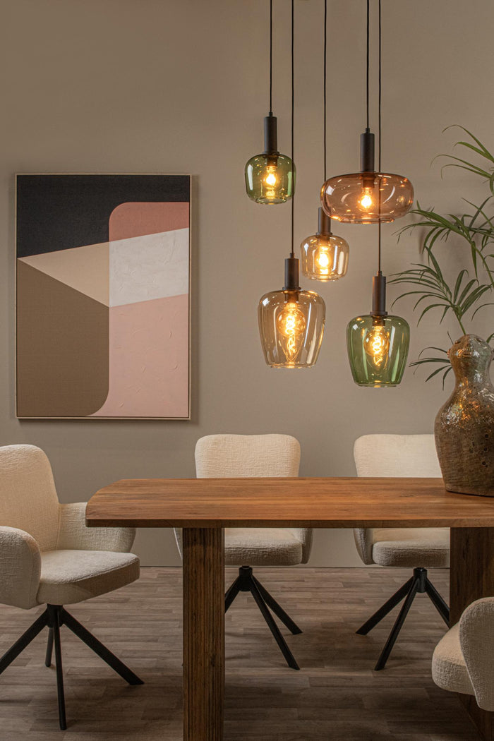 Lucide ILONA Hanglamp - Zwart