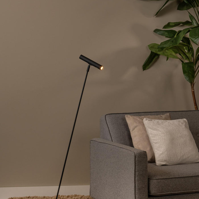 Lucide ALEC Vloerlamp - Zwart