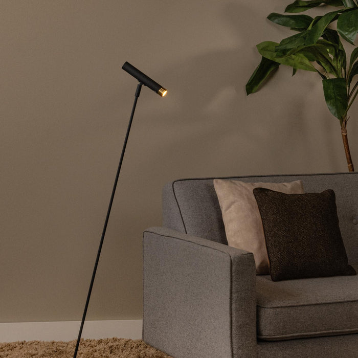 Lucide ALEC Vloerlamp - Zwart