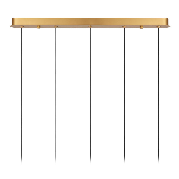 Lucide DILENKO Hanglamp - Mat Goud | Messing