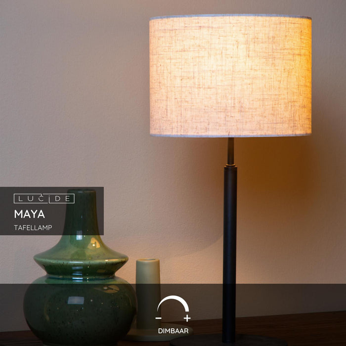 Lucide MAYA Tafellamp - Beige