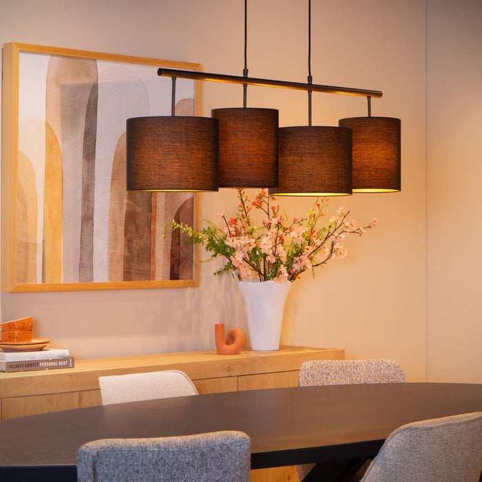 Lucide MAYA Hanglamp - Zwart