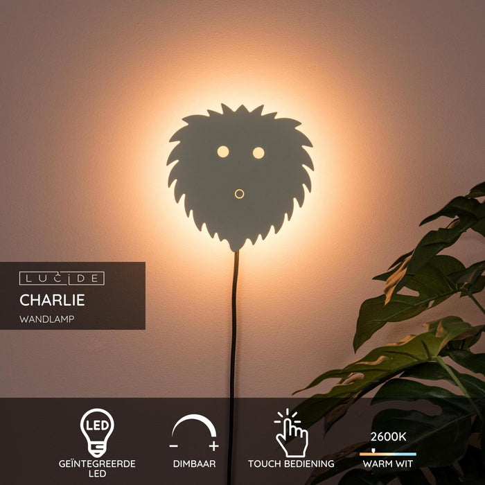 Lucide CHARLIE Wandlamp - Beige
