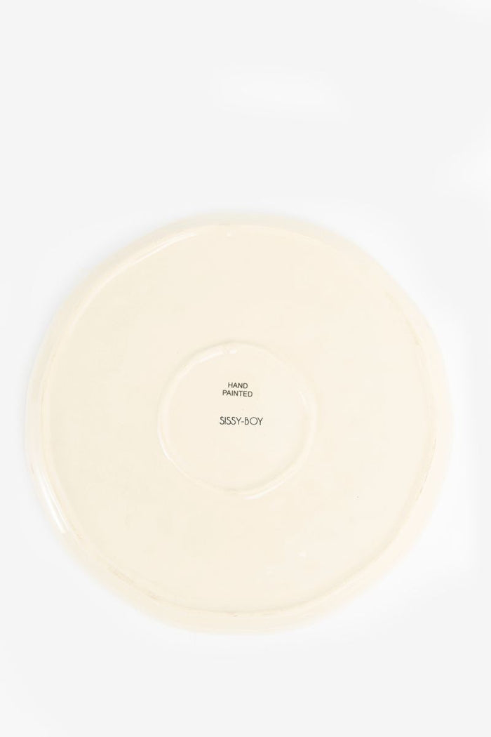 Sissy-Boy Roze dinerbord met hartjes