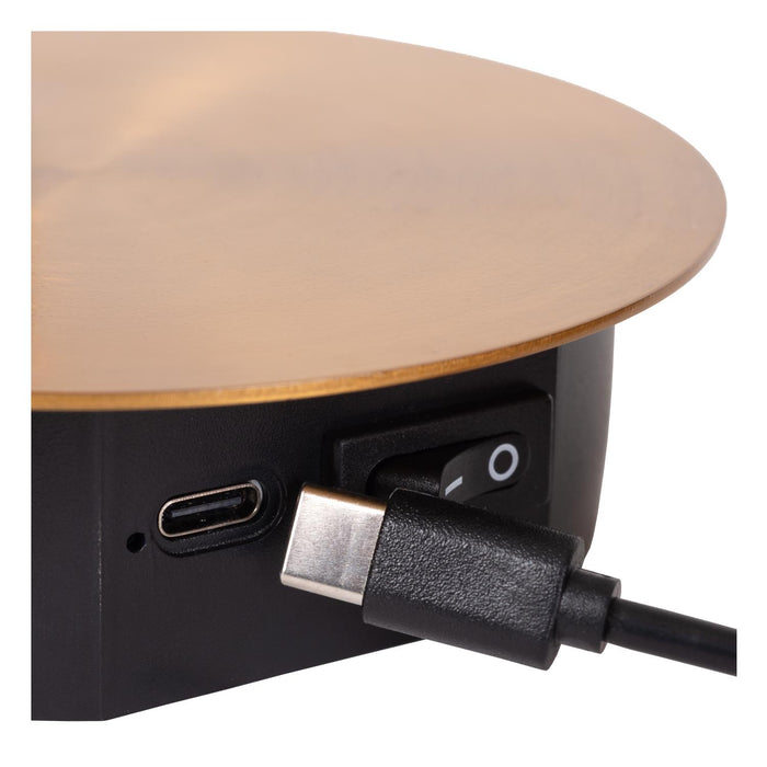 Lucide JOLIJN Bedlamp - Mat Goud | Messing