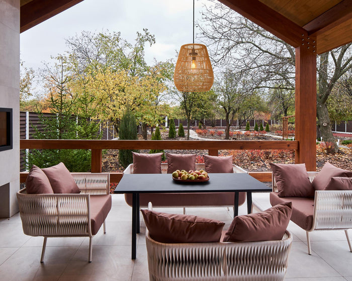 Lucide NERIDA Hanglamp - Naturel