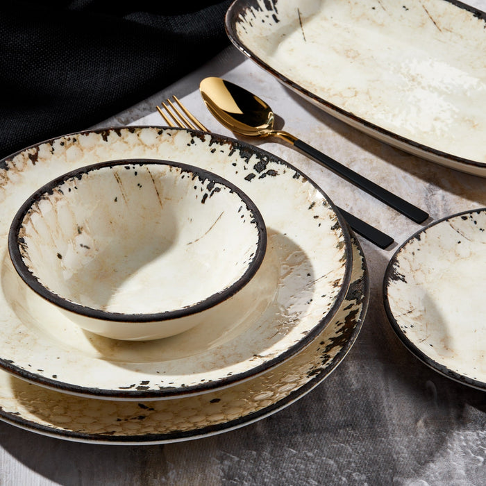 Rinart Kommetje - Vega - Porselein - 16 cm - set van 6