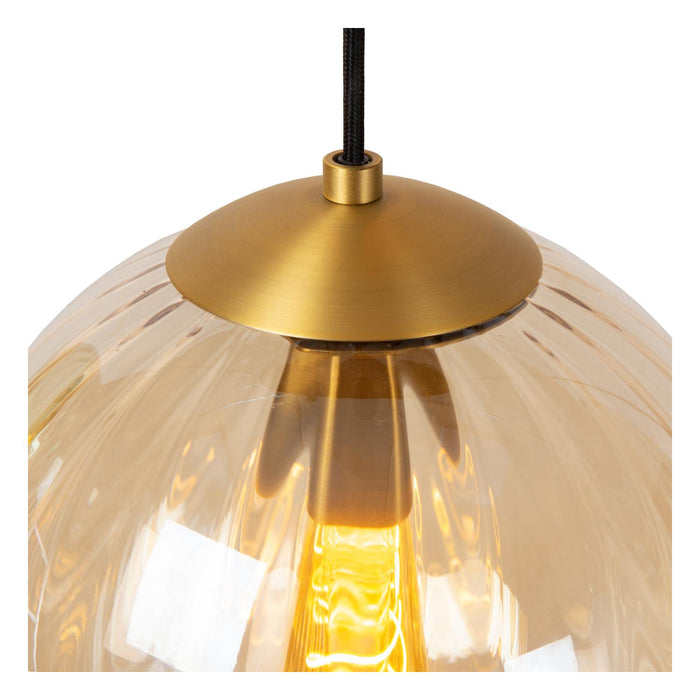 Lucide MONSARAZ Hanglamp - Amber