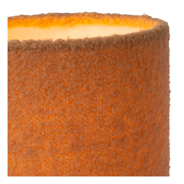 Lucide WOOLLY Tafellamp - Okergeel