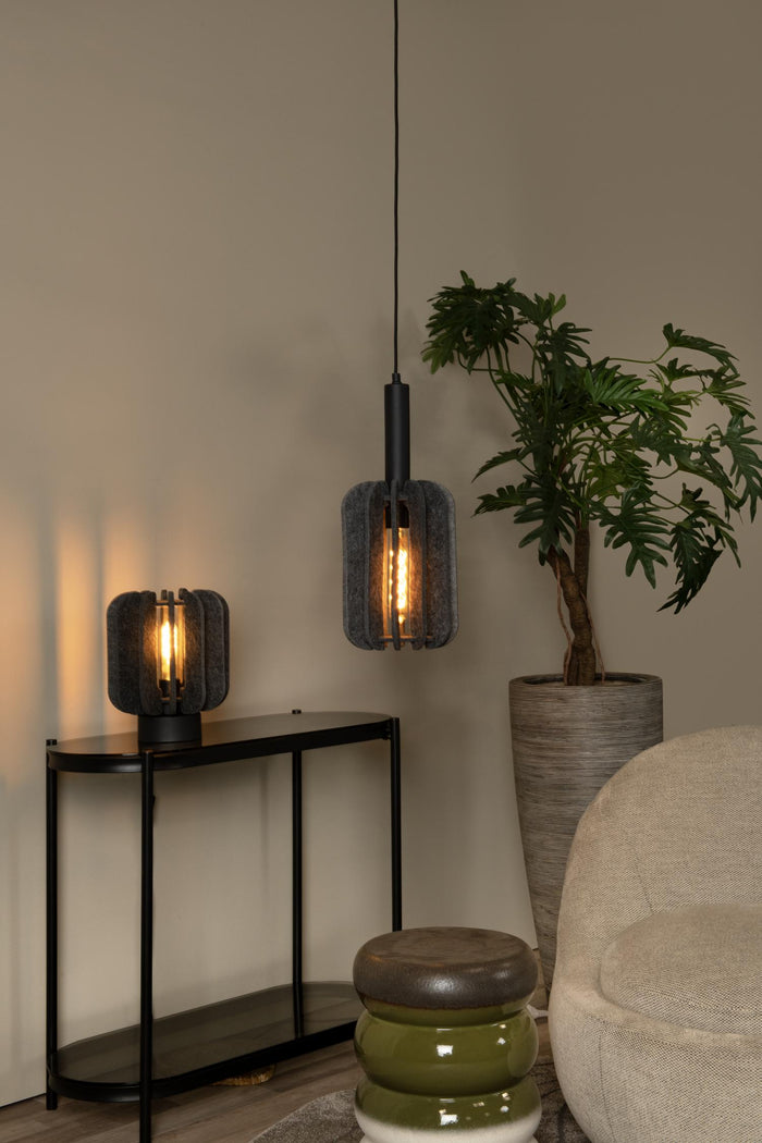 Lucide RAFAL Hanglamp - Grijs