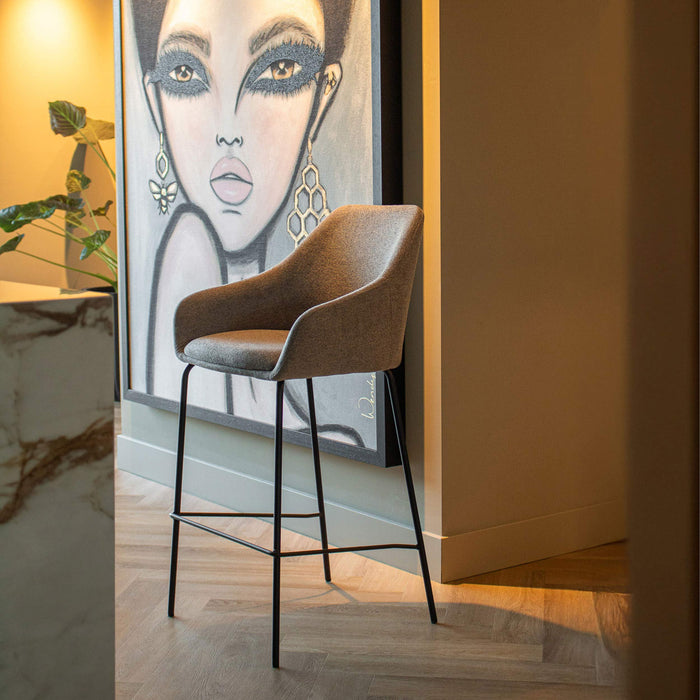 Kick barkruk Suus - Grijs