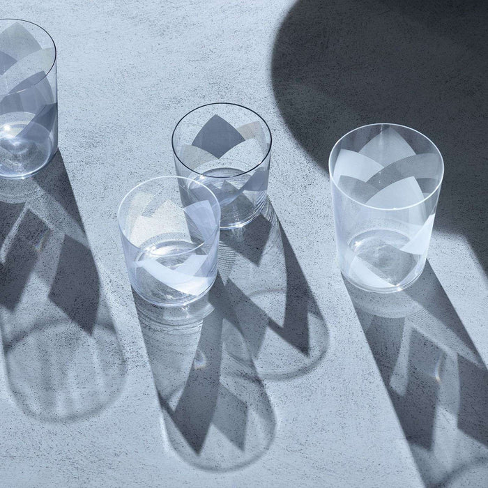 L.S.A. - Peaks Tumbler Glas 310 ml Set van 4 Stuks