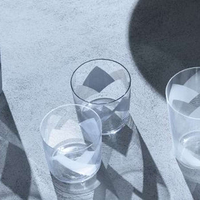 L.S.A. - Peaks Tumbler Glas 310 ml Set van 4 Stuks