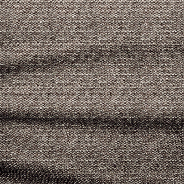 5-zits rechthoekige slaapbank met boxzitting in taupe geweven stof