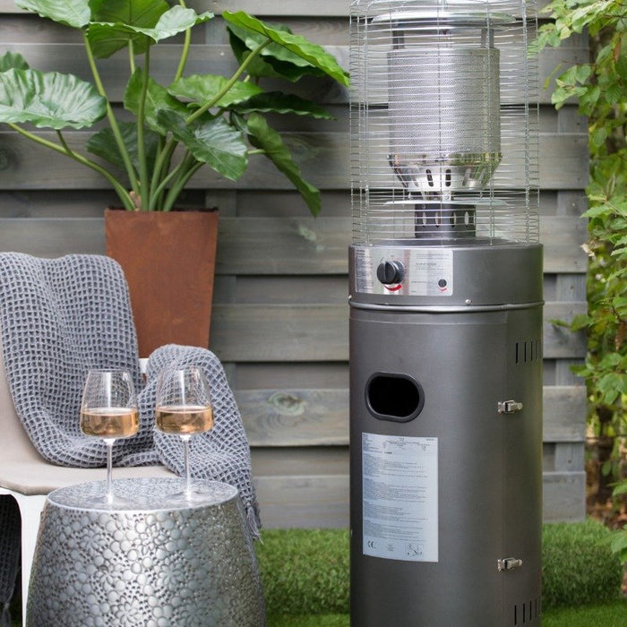 Sunred - COMBIDEAL - Heater & Hoes - Propus - Gas lijn - Grijs -