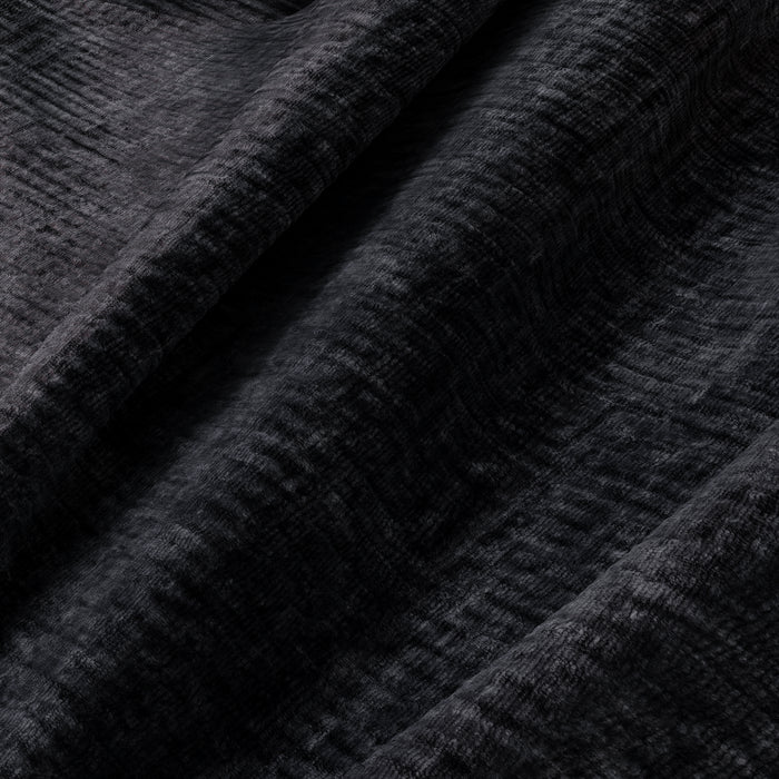 4-zits fluwelen bank met antraciet patroon