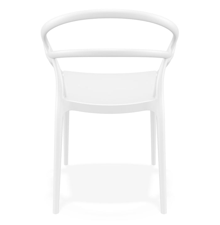 ALTEREGO JULIETTE Terras stoel - Wit