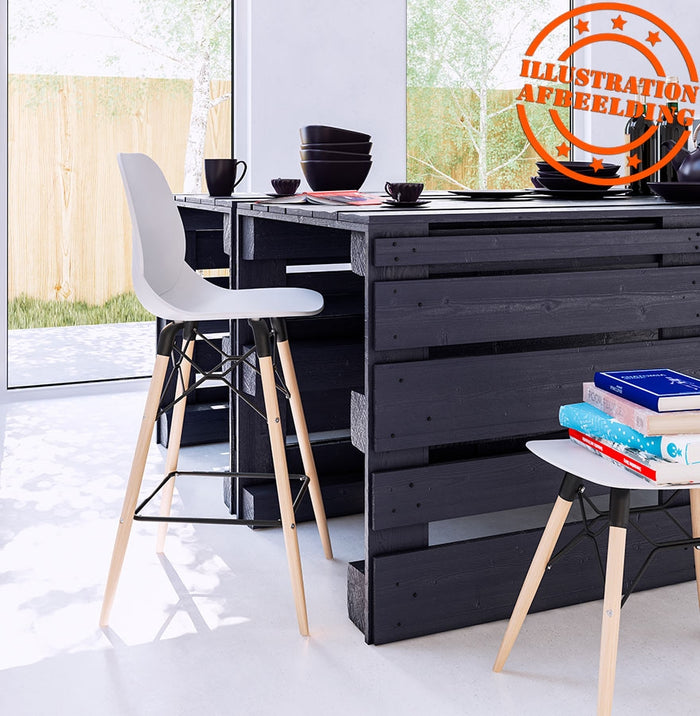 ALTEREGO ALADIN Lage kruk - Wit