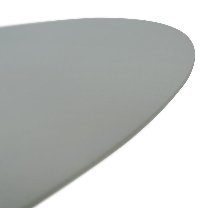 ALTEREGO MASA Ovale bijzettafel - Grijs