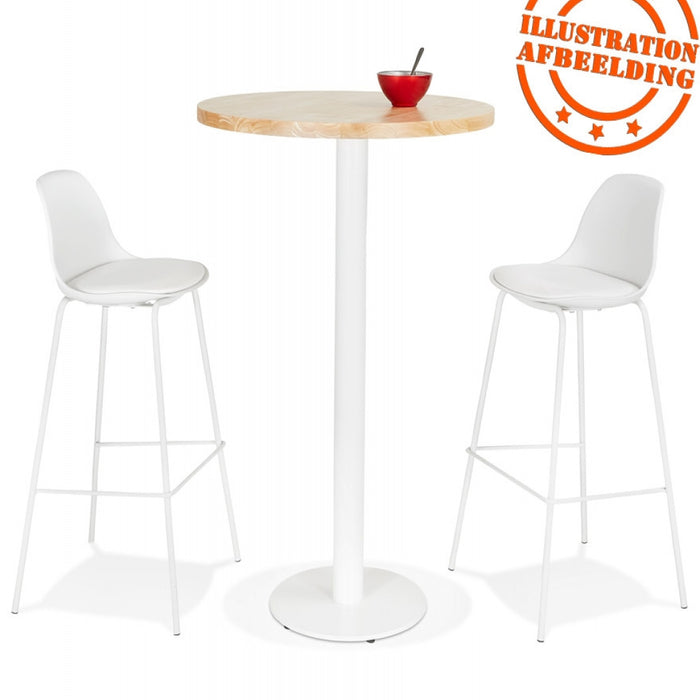 ALTEREGO CORTADO Ronde tafelpoot - Wit