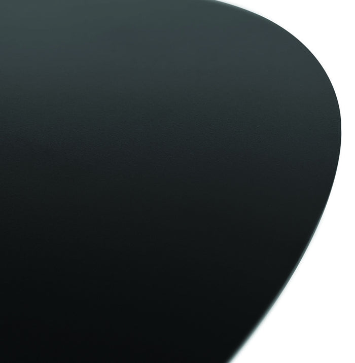 ALTEREGO MASA Ovale bijzettafel - Zwart