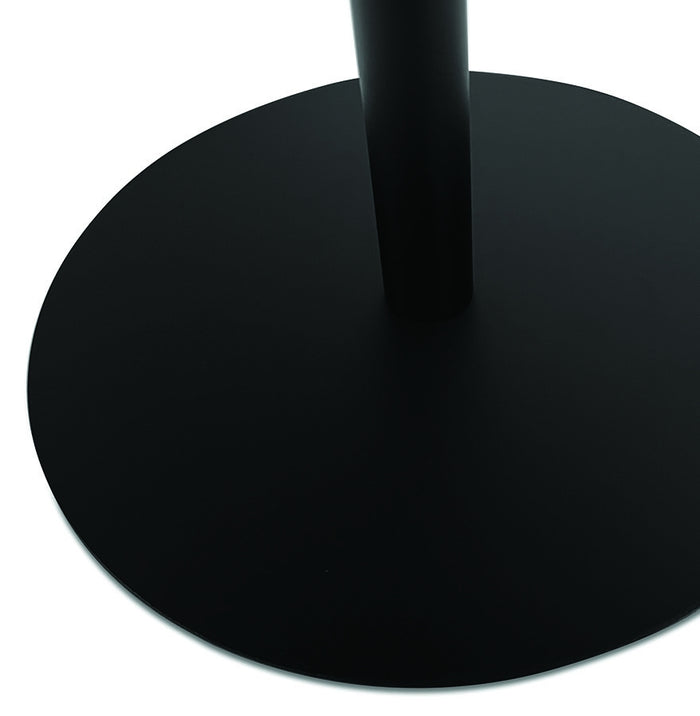 ALTEREGO MASA Ovale bijzettafel - Zwart