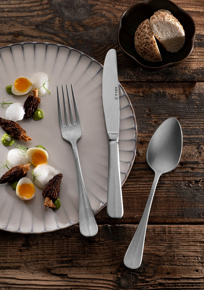 Sola Bestekset Hollands Glad - 18|10 RVS - 70 delig | 8 personen