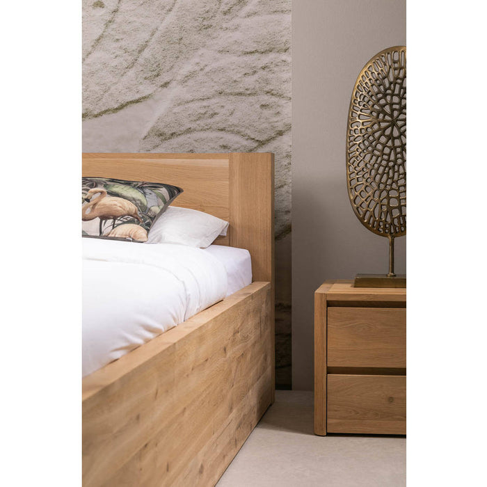 Goossens Bedframe Bibi - 160 x 200 - Eiken naturel - Hout