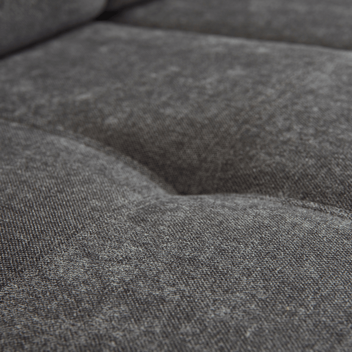 Calicosy - Slaapbank 3-zits in stof COSENZA - Grijs