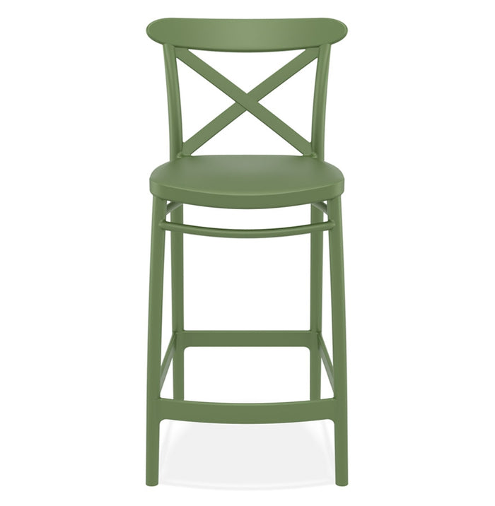 ALTEREGO BERLIOZ Middelhoge snackkruk - Groen