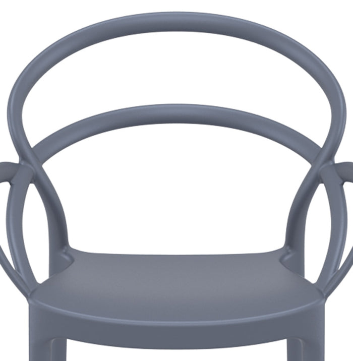 ALTEREGO JULIETTE Terras stoel - Grijs