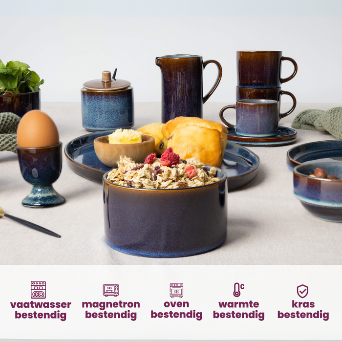 Cosy & Trendy Soepkom Quintana Blue ø 13 cm | 450 ml